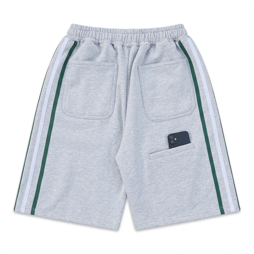 KAINOS DEPT. 001 SWEAT SHORTS GRAY