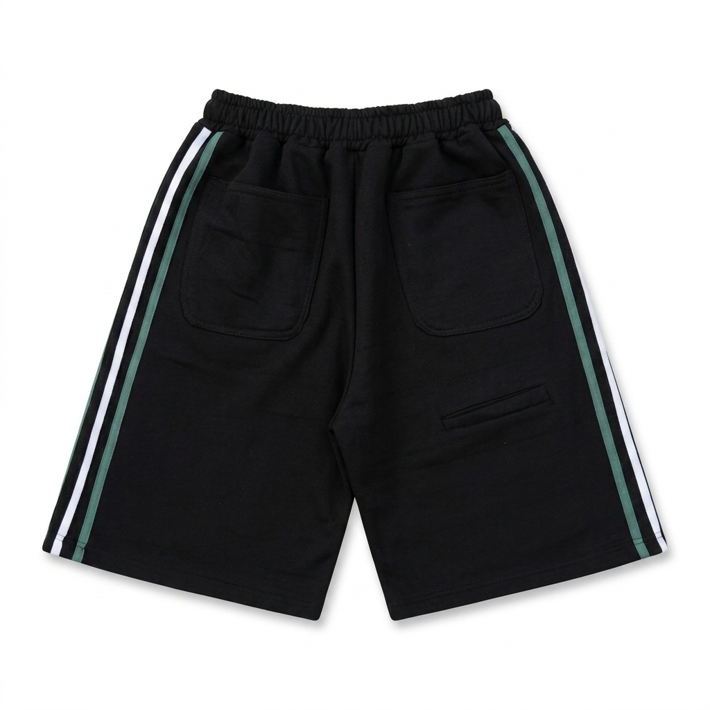 KAINOS DEPT. 001 SWEAT SHORTS BLACK