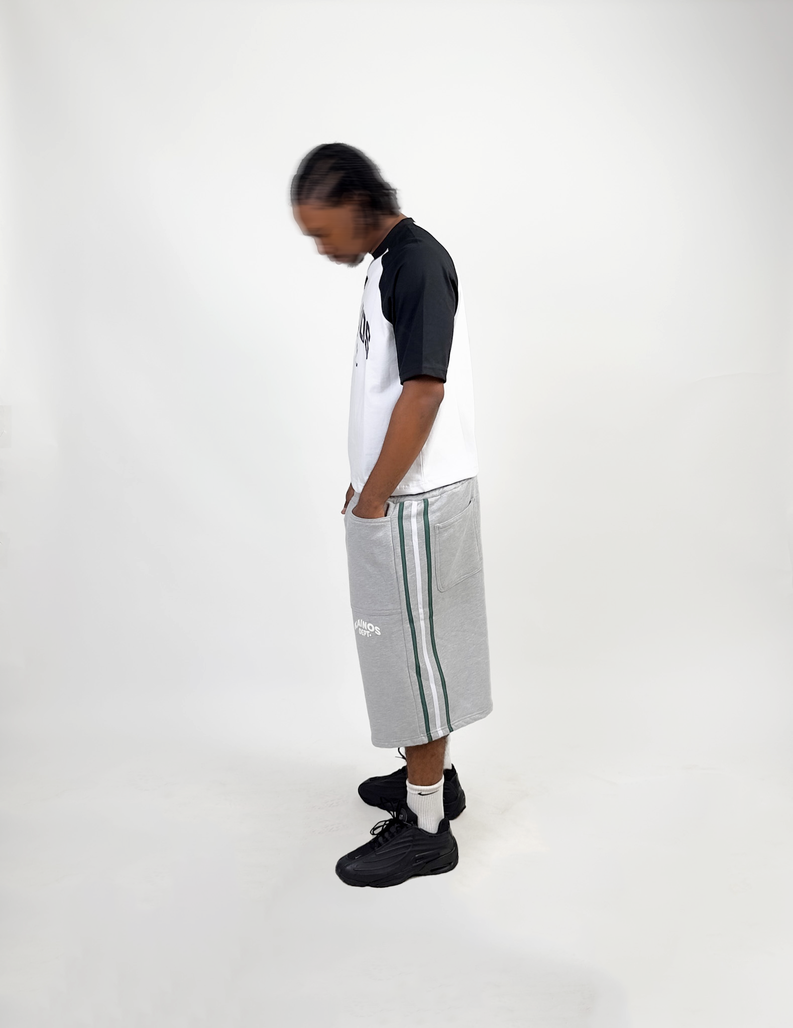 KAINOS DEPT. 001 SWEAT SHORTS GRAY